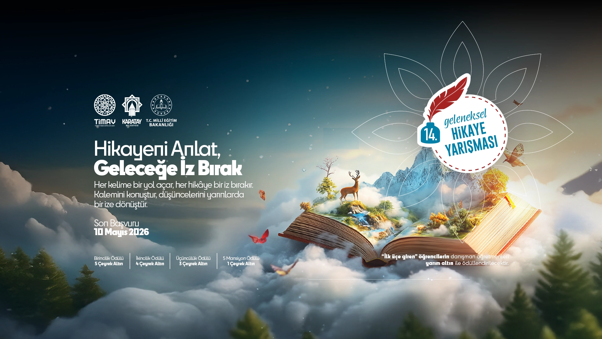 14. GELENEKSEL HİKÂYE YARIŞMASI BAŞVURULARI BAŞLADI